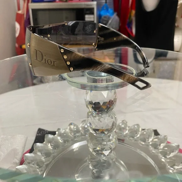Vintage Christian Dior Rimless Sunglasses 😎 - Picture 13 of 16